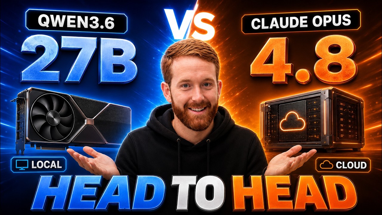 Claude Opus 4.8 vs Qwen3.6 27B: Can Local AI Keep Up?