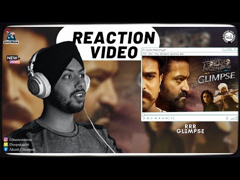 Reaction on RRR Glimpse ft. NTR, Ram Charan, Ajay Devgn, Alia Bhatt | S.S. Rajamouli