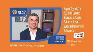 Hepiyi Sigorta'nın 2026 İlk Çeyrek Bilançosu, Yapay Zeka ve Hasar Süre