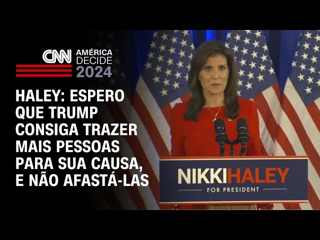 Eleições nos EUA: Haley desiste de primárias republicanas e parabeniza Trump | BRASIL MEIO-DIA