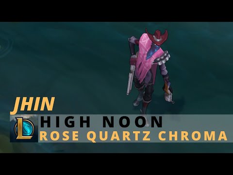 High Noon Jhin Rose Quartz Chroma - League Of Legends