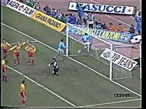 1990/91, Serie A, Napoli - Lecce 2-2 (18)