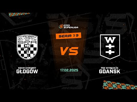 19. seria: KGHM Chrobry Głogów - PGE Wybrzeże Gdańsk [SKRÓT]