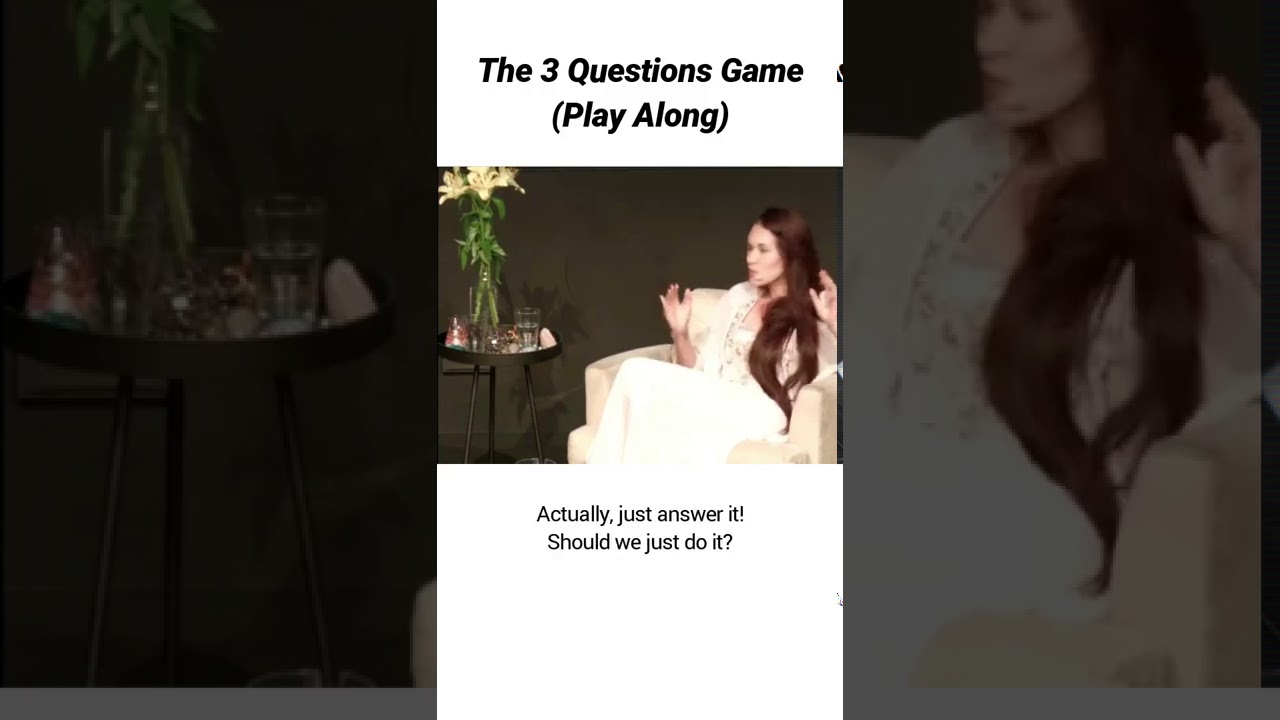 The 3 Questions Game (Play Along)