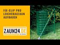 Fix-Clip Pro Leichbauzaun aufbauen - Montagevideo | GAH Alberts