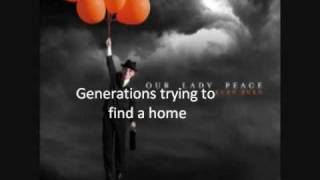 Our Lady Peace: Monkey Brains Lyrics