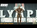 2021 IFBB Classic Olympia 4th Place Urs Kalecinski Prejudging Routine 4K Video