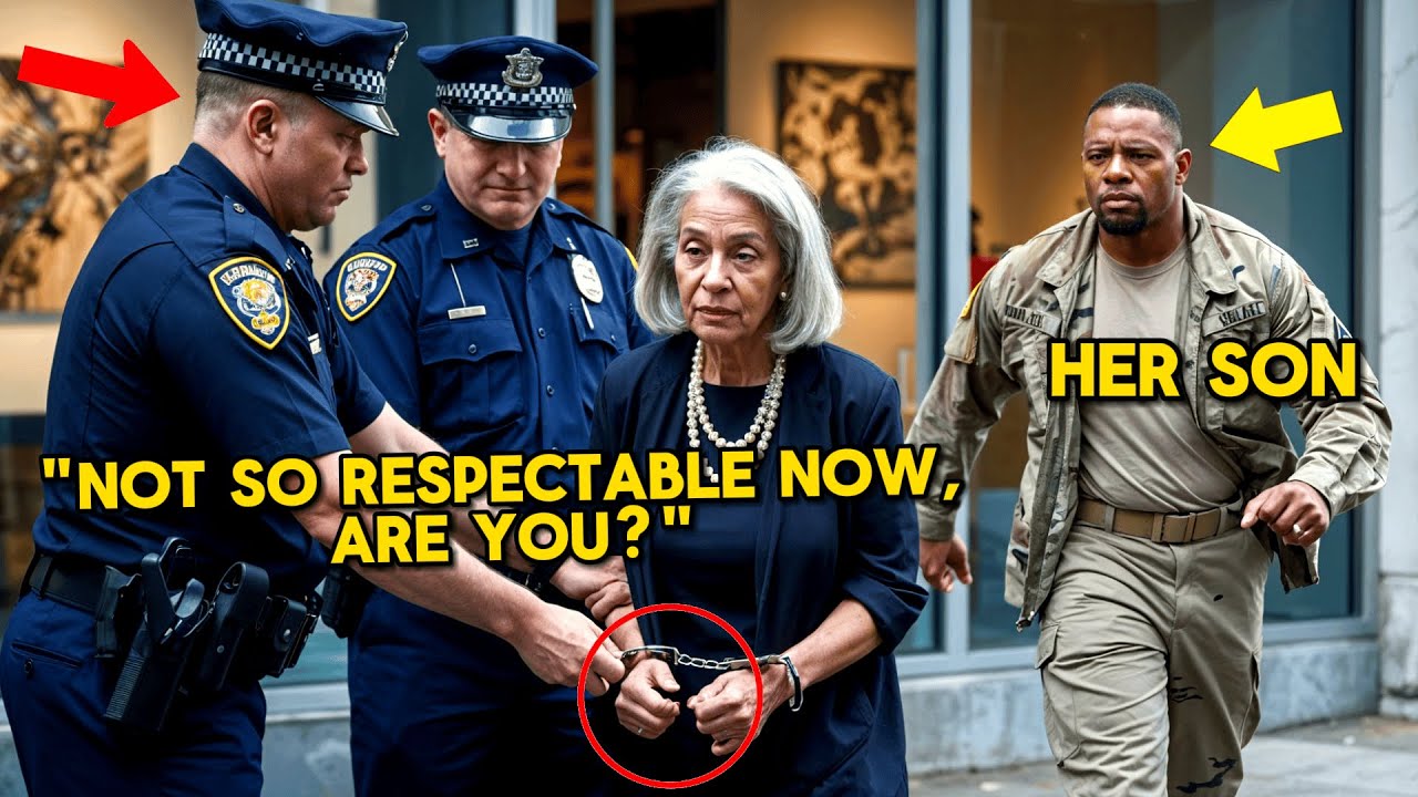 Cops Wrongfully Arrest Black Elderly Woman—Until She Calls Her Son, Most Decorated Green Beret Alive