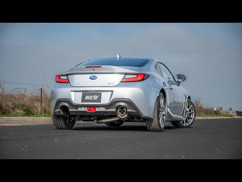 Borla 2022+ Subaru BRZ / 2022+ Toyota GR86 ATAK Cat Back Exhaust - 4.5in Stainless Tips