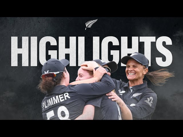 Illing Debut Double ☝️ And Samarawickrama 6️⃣6️⃣ | Highlights | WHITEFERNS v Sri Lanka | 1st ODI