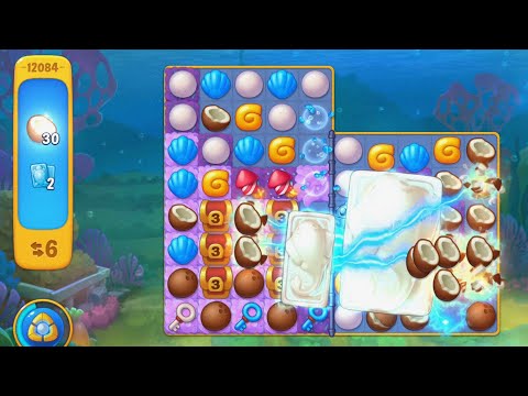 FishDom Levels 12081 - 12084 Mobile relaxing game#fishdom @FishgamesFishDom24