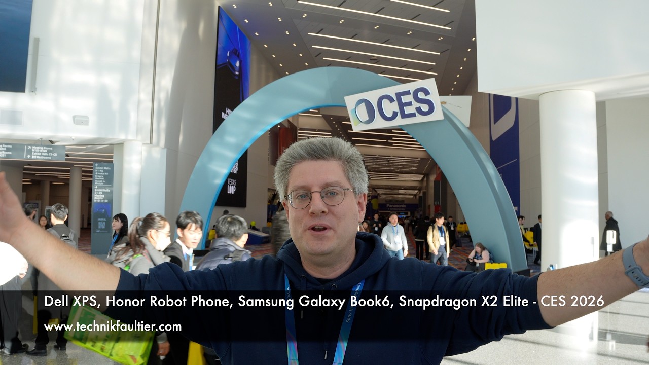 Dell XPS, Honor Robot Phone, Samsung Galaxy Book6, Snapdragon X2 Elite - CES 2026