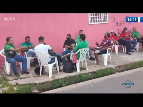 Motoristas e Cobradores de empresa do consórcio Urbanus paralisam o trabalho 04 02 2021