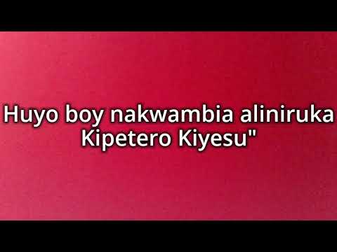 FEMI ONE ft NVIIRI - KIPETERO KIYESU (OFFICIAL LYRICS)