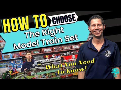 How To Pick The Right Model Train Set - Introduction To All The Scales And Starter Set Manufacturers