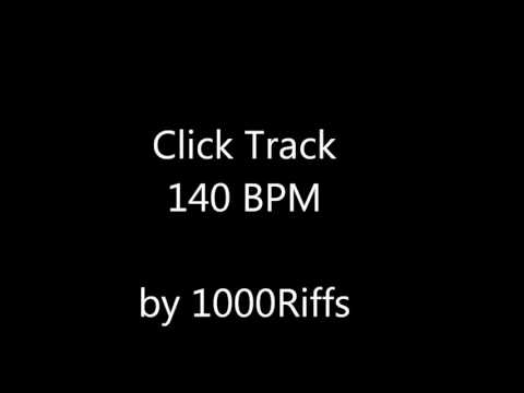 Click Track 140 BPM - Beats Per Minute