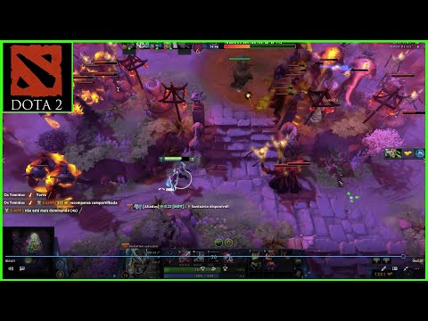 Dota 2 - Resistência: Lua Sombria - Jogando Com o Cova
