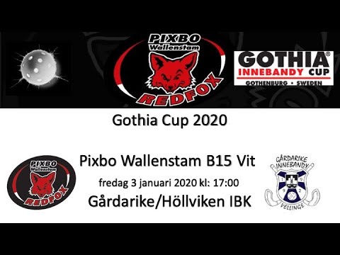Pixbo Wallenstam Vit - IBK Höllviken/Gårdarike P04 3 januari Gothia Cup 2020