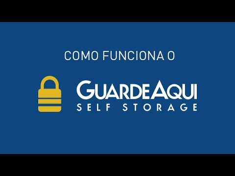 Imagem do vídeo informativo do funcionamento do GuardeAqui
