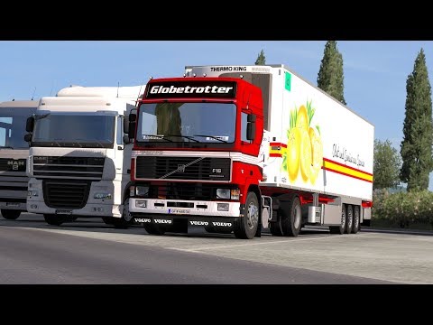 ETS2 1.32 open beta Volvo F16  Toulouse - Dortmund