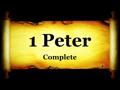 Holy Bible: Book 60 - The First Epistle General of Peter - KJV Read Along HD 4K Audio Text (N1)