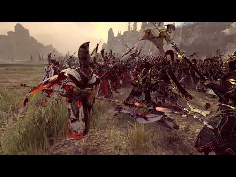 Phoenix Guard VS Black Guard of Naggarond | Total War: Warhammer 2
