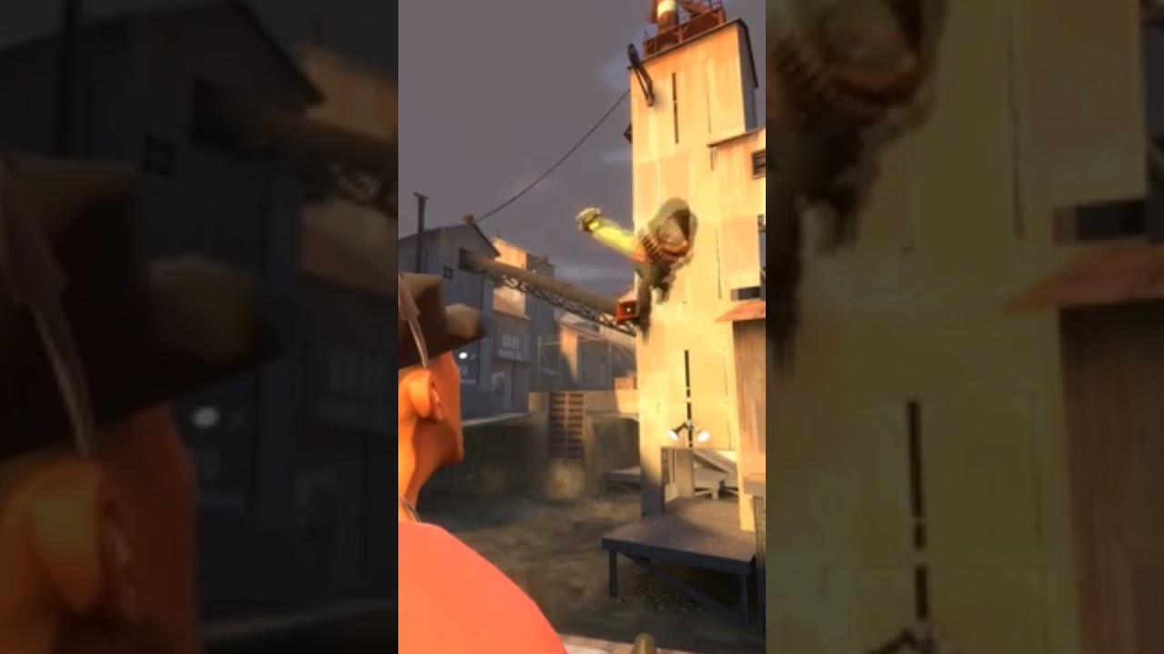 Heavy and Scout think they are birds (alternative) #shorts #animation #garrysmod #tf2