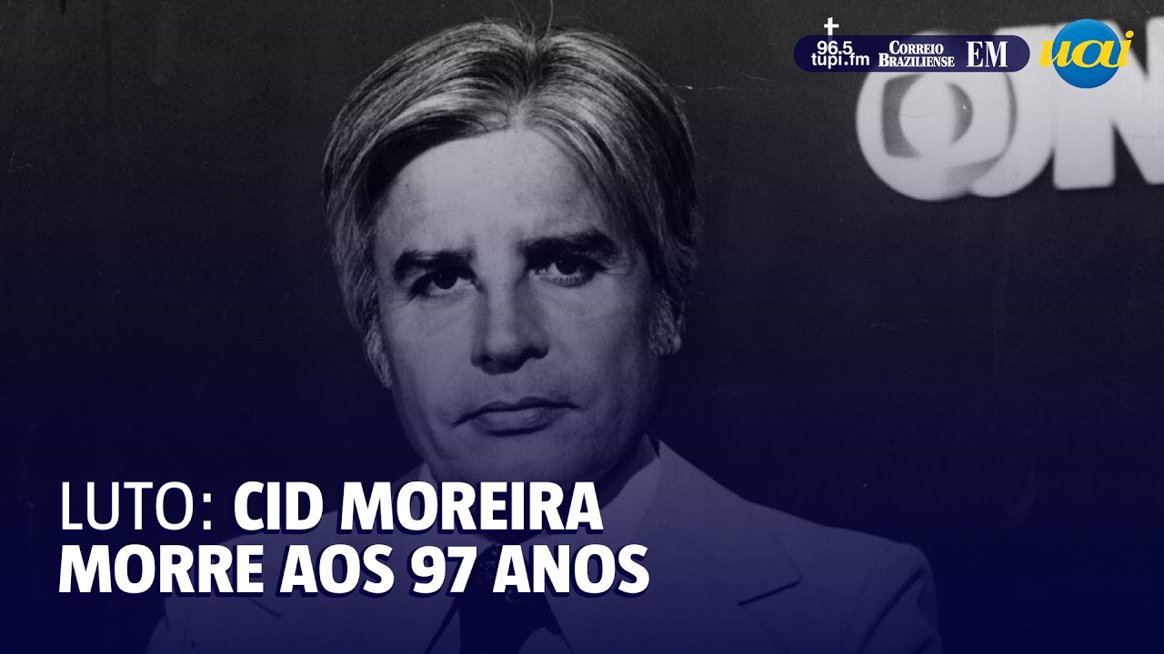 Morre Cid Moreira, aos 97 anos