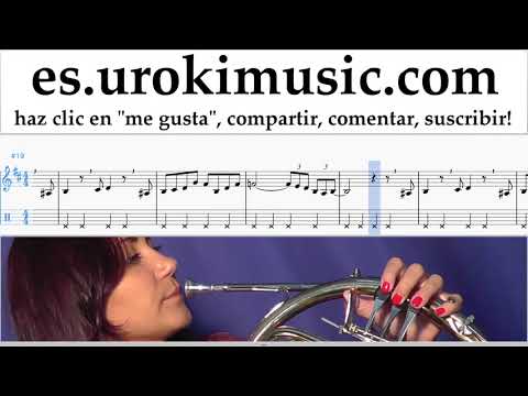 Como Tocar Trompa The Pink Panther - Theme Song Tablatura Parte#2 um-i927