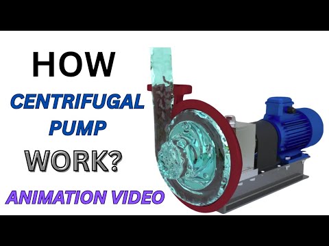 How does a Centrifugal Pump work? | Centrifugal Pump animation