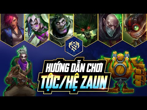CÁCH CHƠI TỘC/HỆ ZAUN ĐTCL MÙA 16: NHỮNG CHỦ LỰC BÁ ĐẠO JINX, WARWICK, ZIGGS GÁNH ĐỘI CỰC MẠNH