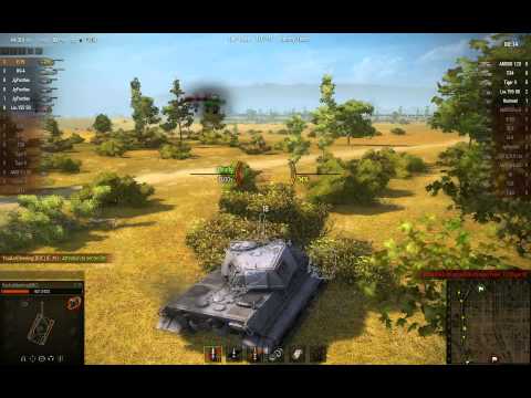 World of Tanks HQ 8.1 Gameplay - E-75 - Tiger II on steroids