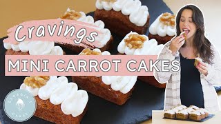 CRAVINGS: Episode 10 | Mini Carrot Cakes with Creme Cheese Frosting | Georgia's Cakes