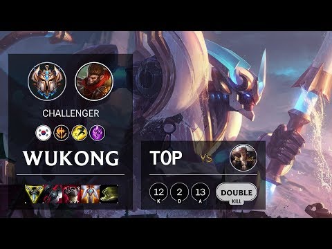 Wukong Top vs Sett - KR Challenger Patch 10.12