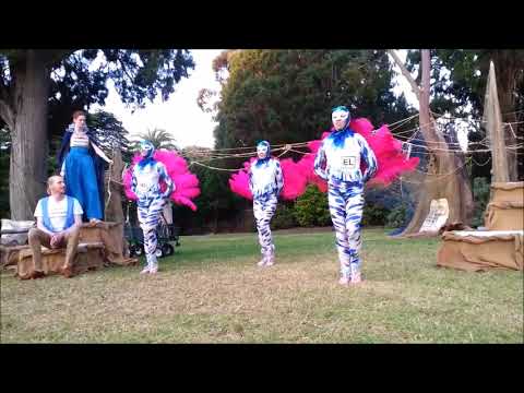 Camilla Cream - Aerials Trio Fan Routine (choreography)