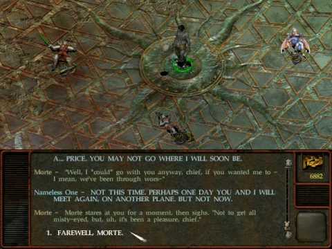 Planescape Torment Best Ending w/ dialogue