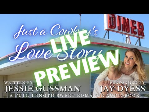Live Audiobook preview - Jessie Gussman's Just a Cowboy's Love Story + Jay makes Marry Me Chicken!