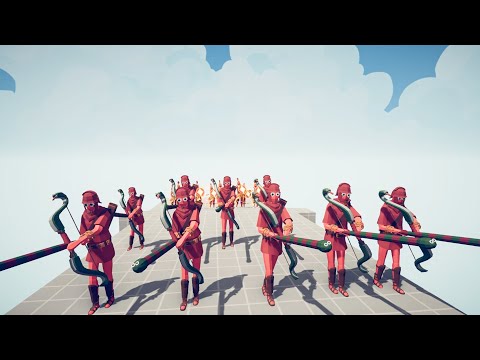 Balloon Archer + The Teacher + Boomerang vs Every Unit - Totally Accurate Battle Simulator TABS
