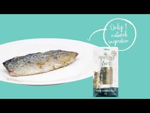 Applaws Wet Cat Food - Natural Mackerel Loin