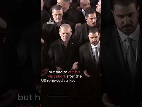 Khamenei’s coffin arrives in Iraq as US strikes hit Iran | AJ Shorts