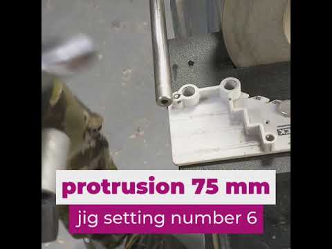 sharpening the David Elsworth Gouge on a Tormek T8