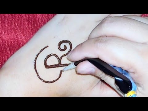 Latest R Letter Mehndi Tattoo R Alphabet Henna Mehndi Tattoo Easy Henna Tattoo Video Photo