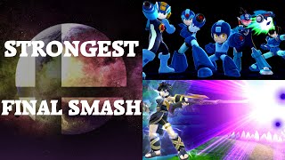 Super Smash Bros. 4 - Who has the strongest Final Smash? (knockback)
