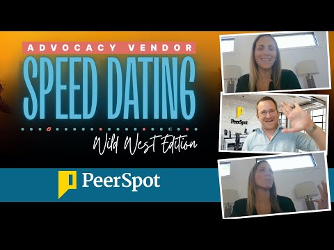 PeerSpot Demo and Customer Testimonial - Advocacy Vendor Speed Dating by Captivate Collective