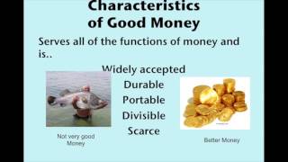 characteristics of money
