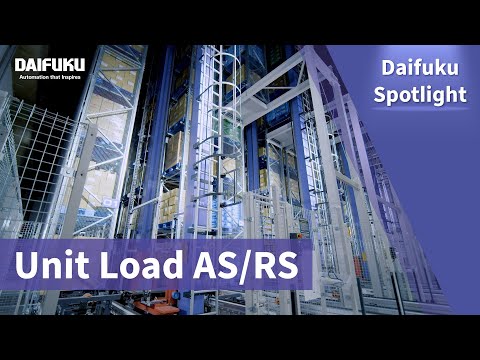 Efficient Warehouse Solutions: Unit Load AS/RS | Hybrid | Explainer | Daifuku