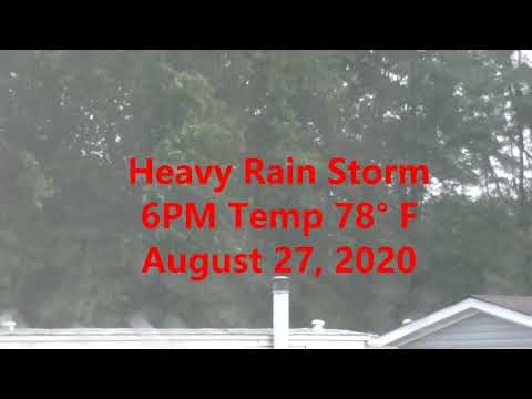 Rain Storm 8/27/2020