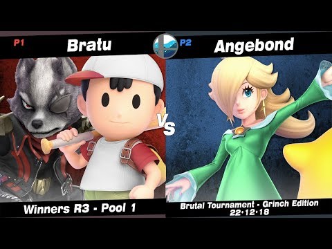 Brutal Tournament #2: Bratu (Wolf, Ness) vs Angebond (Rosalina) - Pool 1 WR3