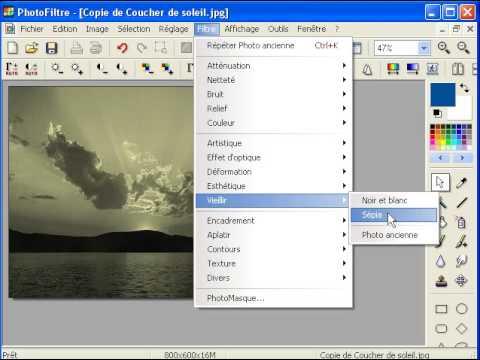 comment traiter vos images avec photofiltre