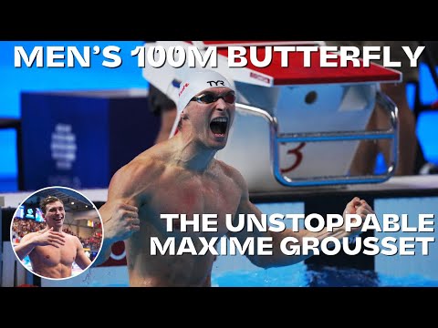 Maxime Grousset Flies to Third Fastest 100m Butterfly Ever!